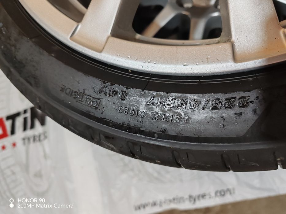 Джанти с гуми и фланци +болтове за BMW