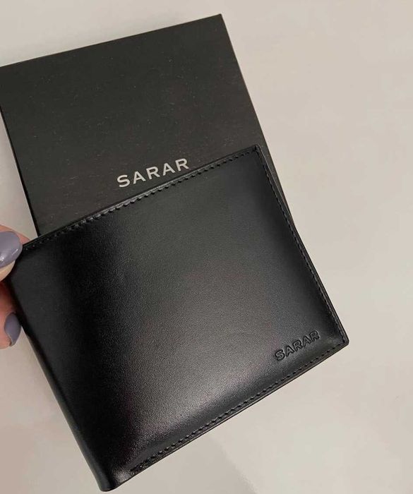 Стильный кожаный картхолдер, портмоне Sarar