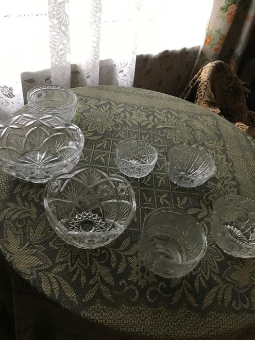 Хрустальная и стеклянная посуда