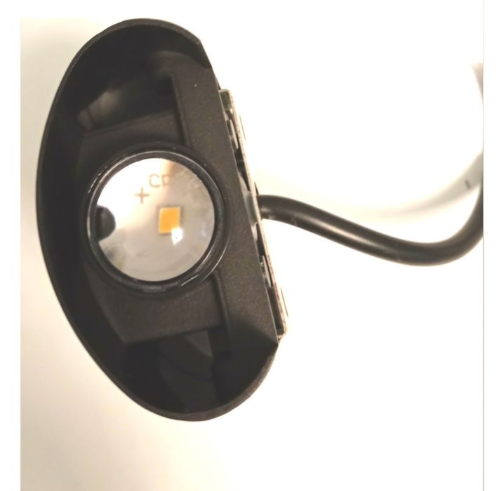 Бра настенный ABS LED, черный