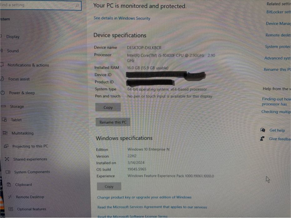 PC + Периферия + Стол