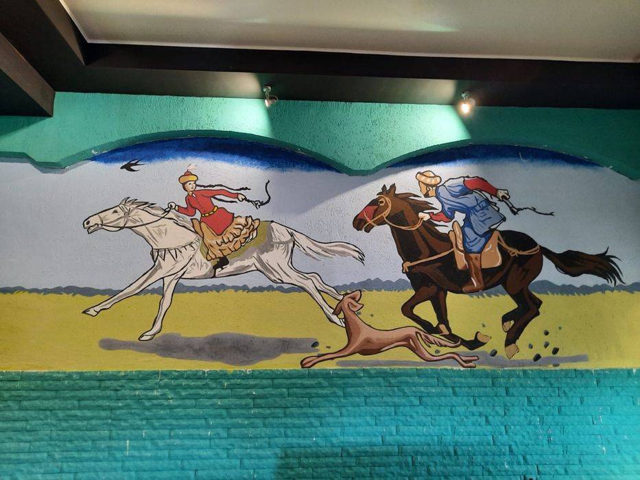 Услуги художника: роспись стен актобе