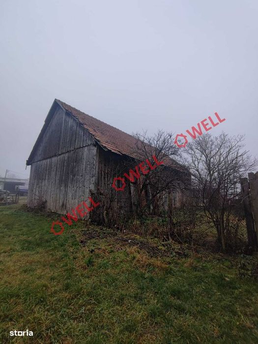 Șură și teren intravilan de vânzare în Chichiș!