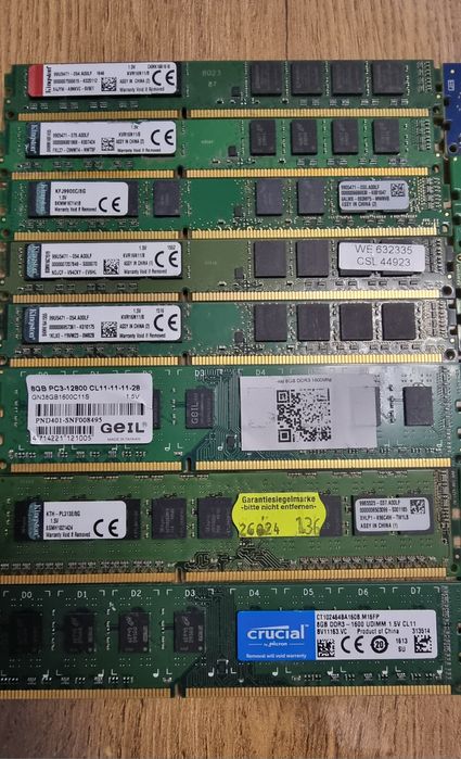 Рам памет 8 гб ддр3 за компютър