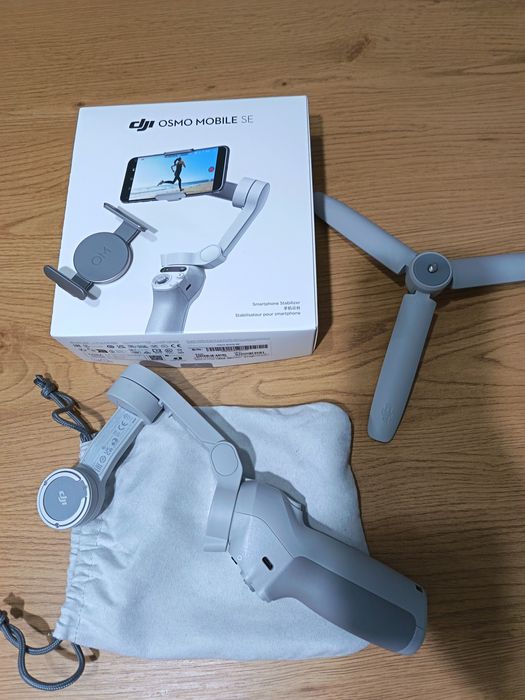 Sistem de stabilizare DJI Osmo Mobile SE, 3 Axe, Gri