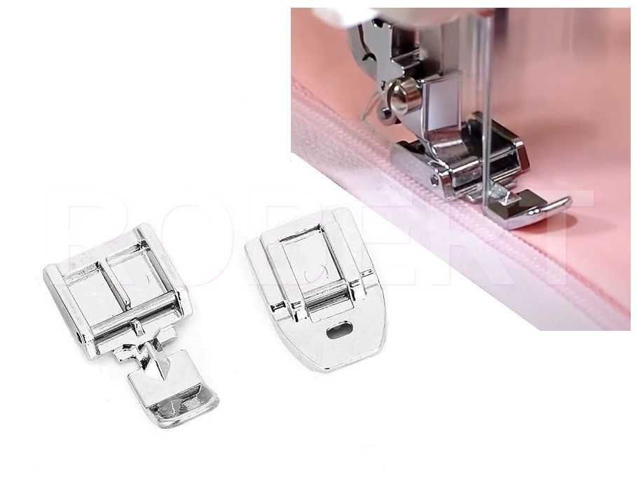 Piciorus talpa fermoar ascuns masini cusut casnice Singer Brother etc