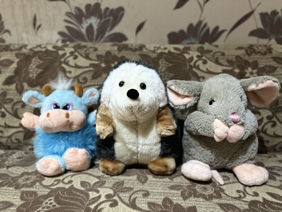 Мягкие игрушки разные