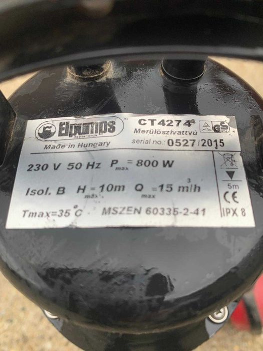Pompă Submersibilă Elpumps CT 4274