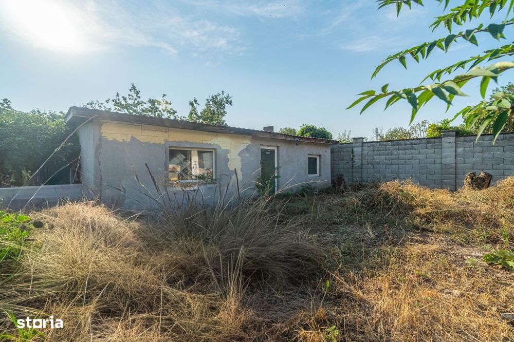 Casa 2 camere + Anexe - teren 648 mp - Alfa - COMISION 0