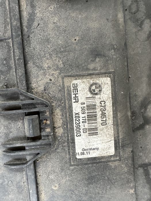 Electroventilator gmw radiator apa aer ac Intercooler bmw f10 f11