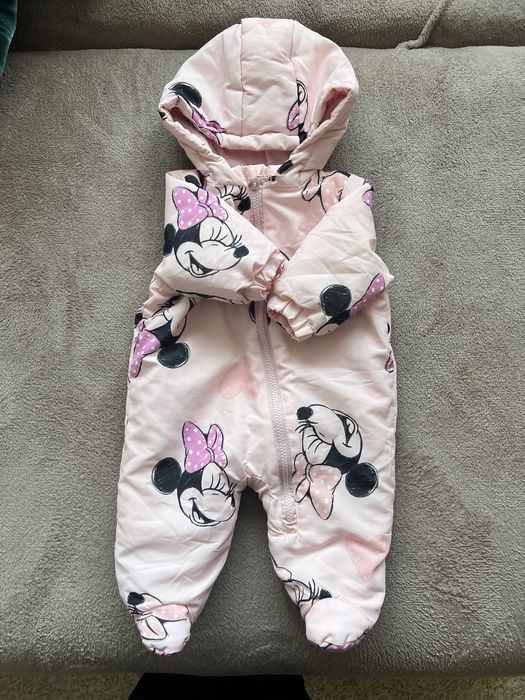 combinezon salopeta iarna overall minnie mouse marimea 68