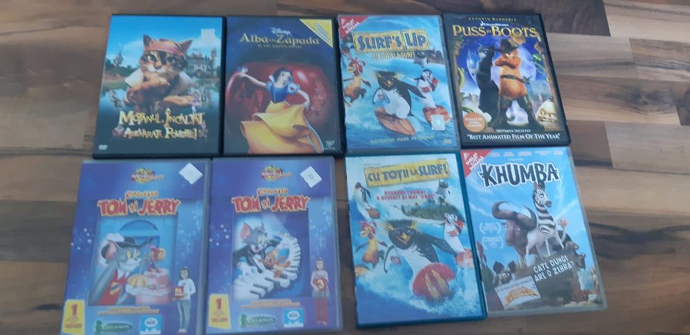Dvd cu desene și muzica