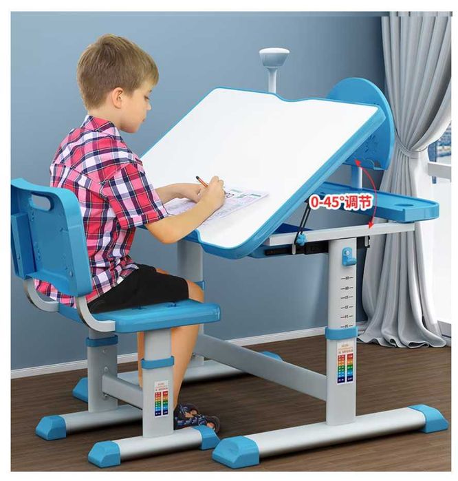 Set masă-scaun (birou copii) ajustabile