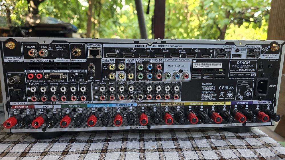 Vand amplituner Denon AVR X 4500H, defect