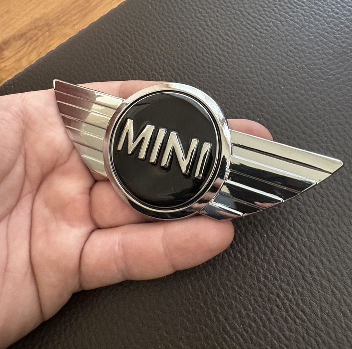Mini cooper предна,задна емблема 11,5х5 см R50, R52, R53, R55, R56