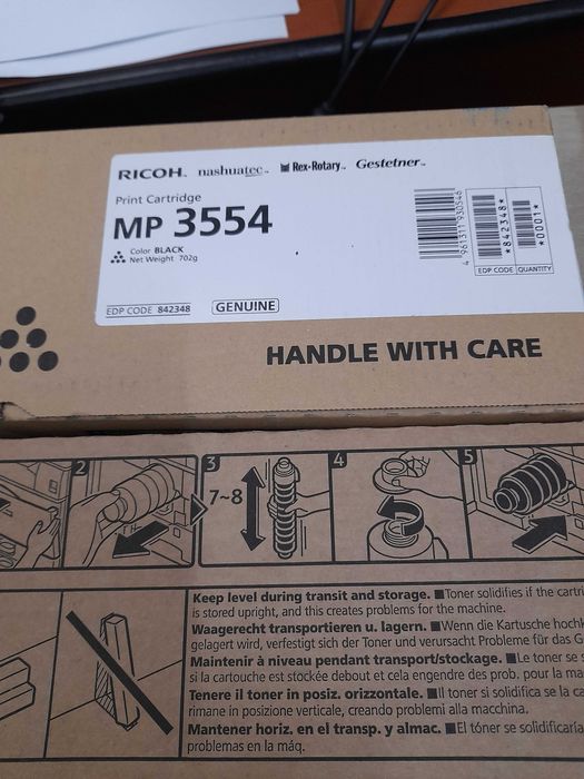 Cartus toner original RICOH IM2500/IM3000/IM3500, MP2554/MP2555/MP3054/MP3055/MP3554