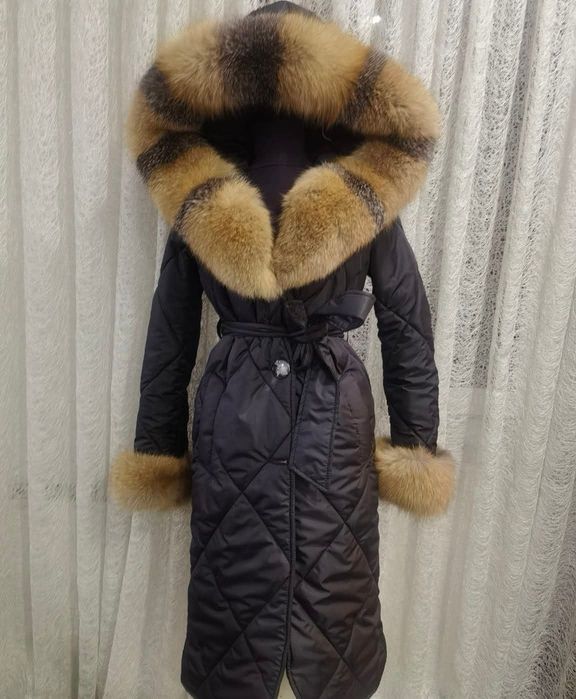 Geaca cu blana naturala