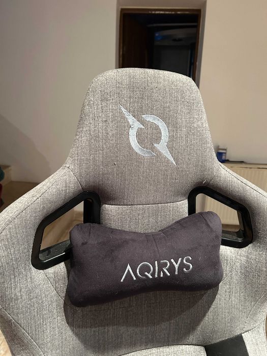 Scaun birou sau gaming AQIRYS Fenrir Grey-Black