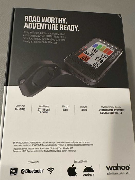 Wahoo ELMNT ROAM v2 (USB-C), în garanție