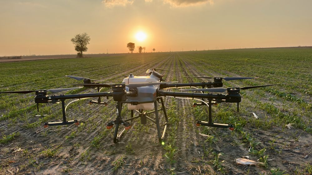 Tratamente drona agricolă Galați