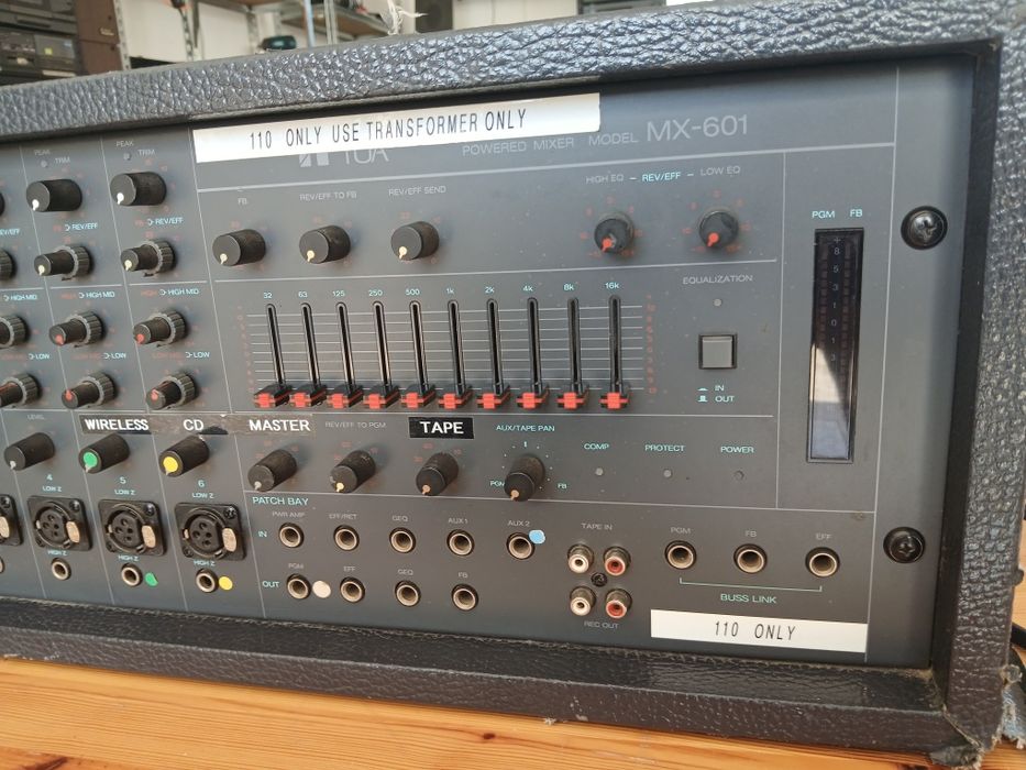 Amplificator vintage TOA 6canale