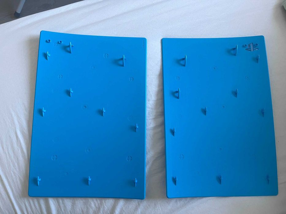 Carcase / Fețe originale PS5 Digital Edition - Starlight Blue (Albastru) // Covers PS5 Digital Edition Albastre (Starlight Blue Originale Sony)