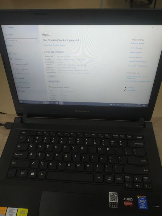 LenovoE40 karopkasi ham bor