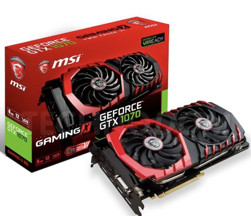 Видеокарта gtx 1070