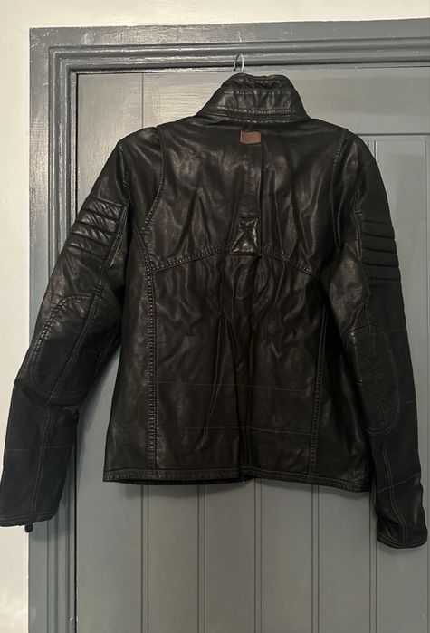 G-star raw branco biker leather М кожено яке естествена кожа мъжко