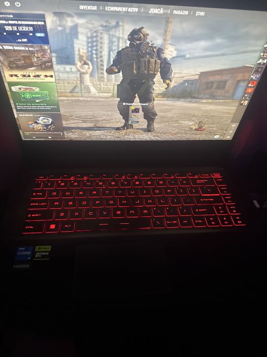 Laptop msi gaming rtx 3050 i5 generatia a12