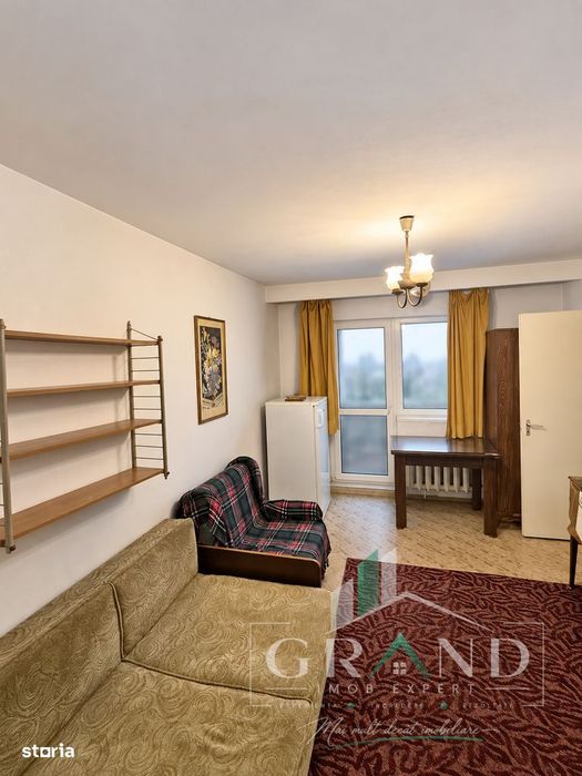 Garsoniera de vanzare | 24mp+balcon | Centrala proprie | Manastur–Pr