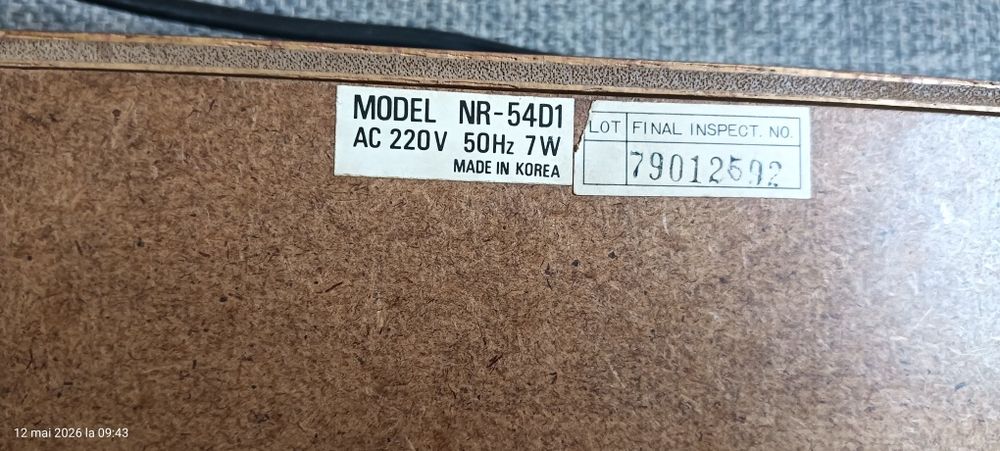 Deck Gracia ND 54D1 vintage
