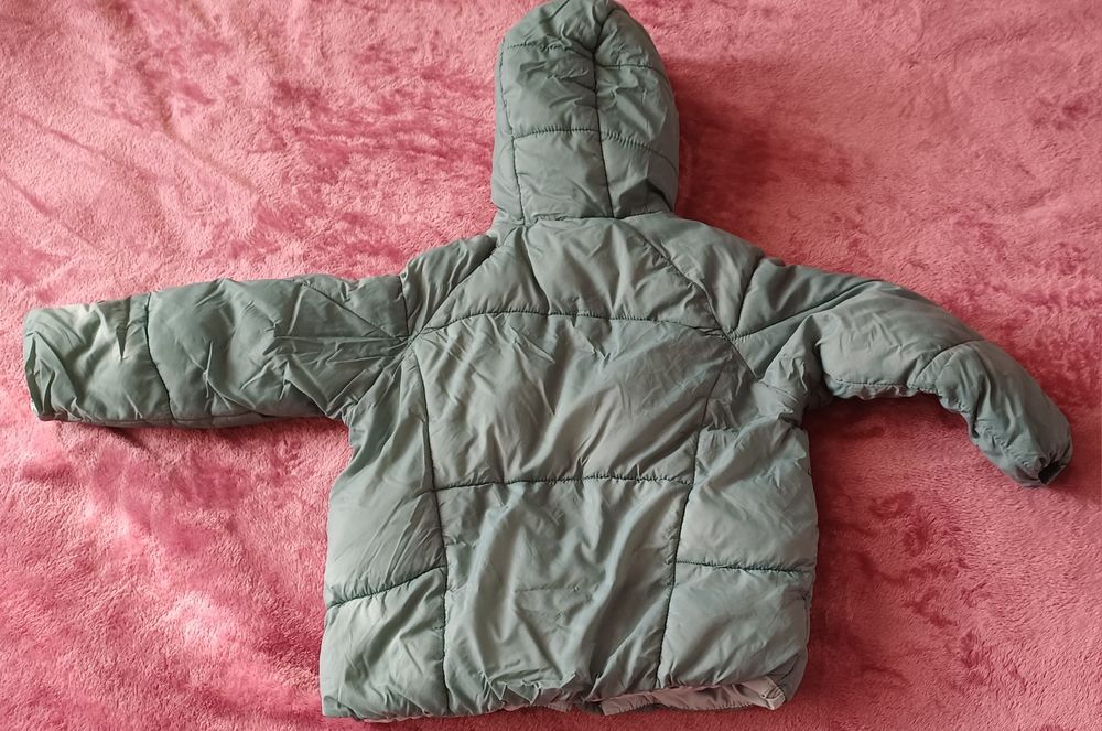 Geaca pufoasa copii Zara 98 cm