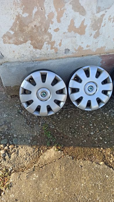 15 джанти 5х112 железни джанти с тасове за Шкода Октавия 2