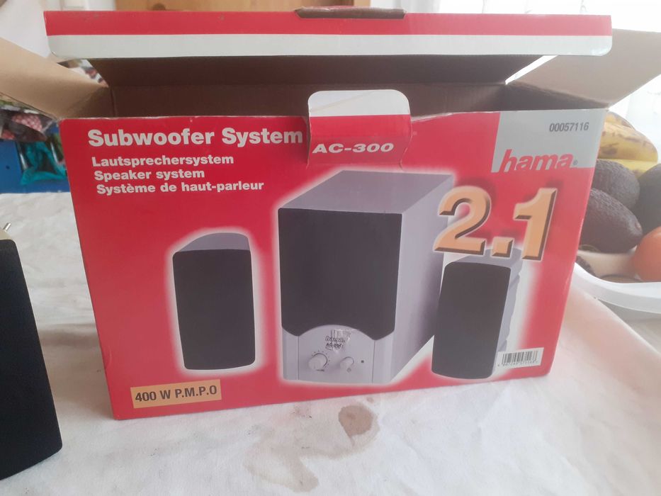 sistem 2.1 boxe Hama