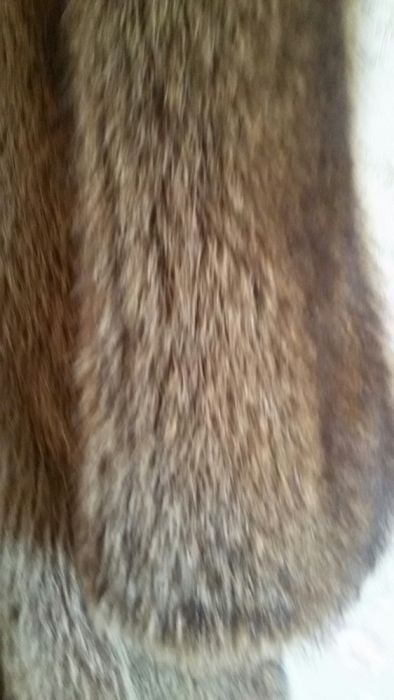 Шуба натуральная Енот