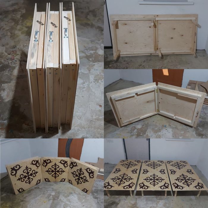 Жиналмалы жер стол