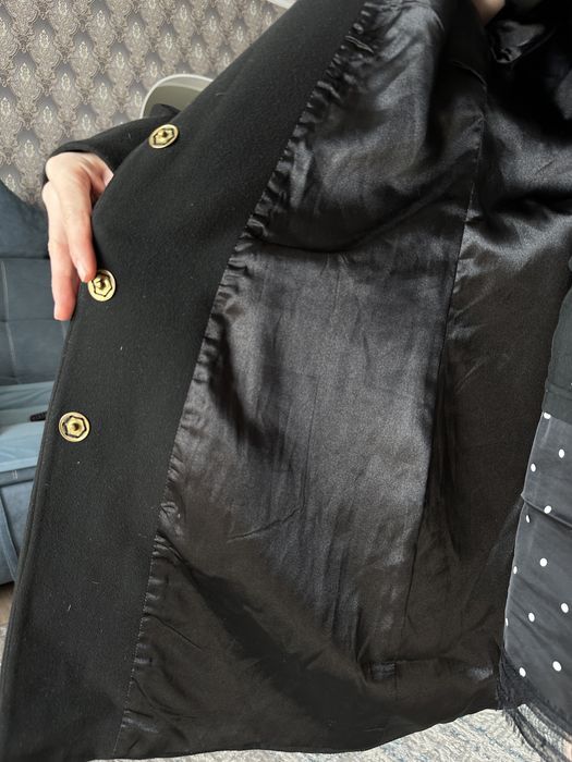 Пальто черное женское