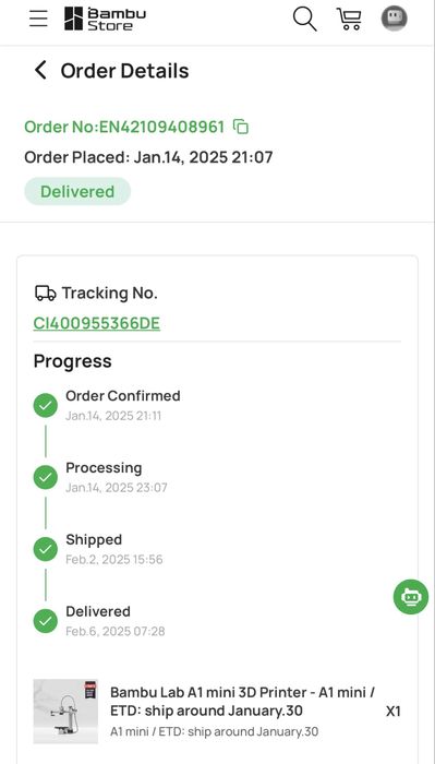 Imprimanta 3D  Bambu lab A1 mini