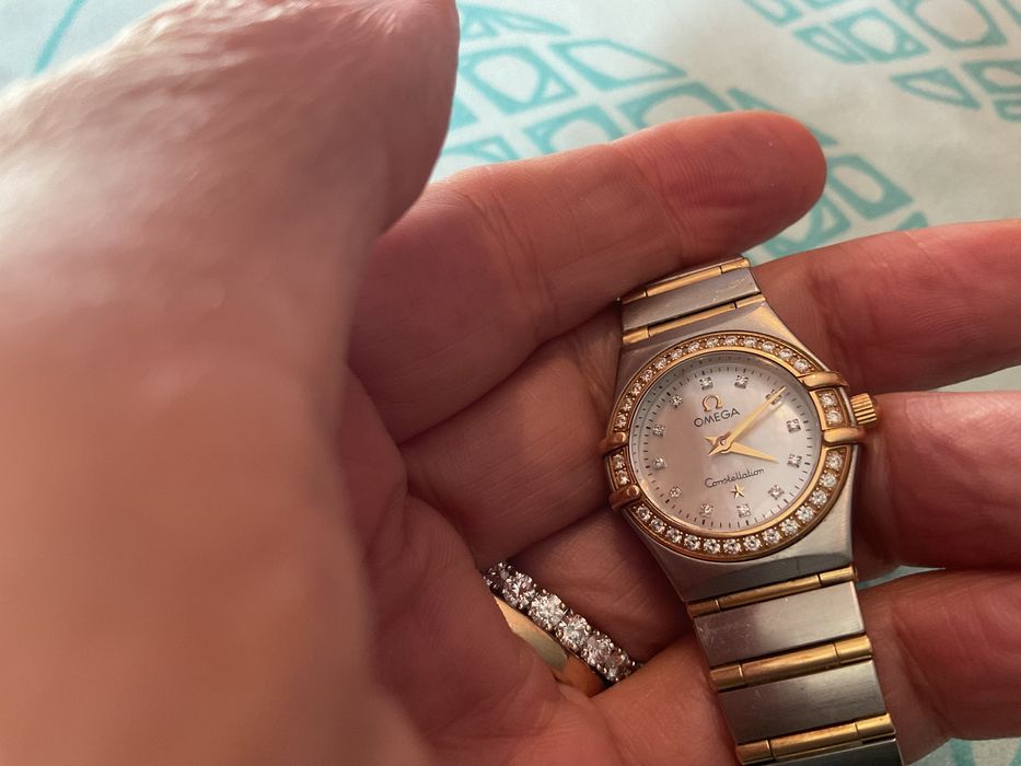 Omega Constellation cu diamante
