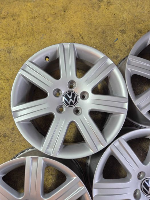4 Jante Aliaj 5x112 16'' OEM VW Golf Passat Touran Tiguan Caddy Sharan
