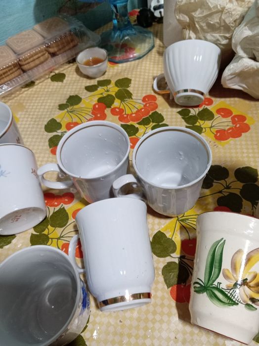 Стаканы советские столовые