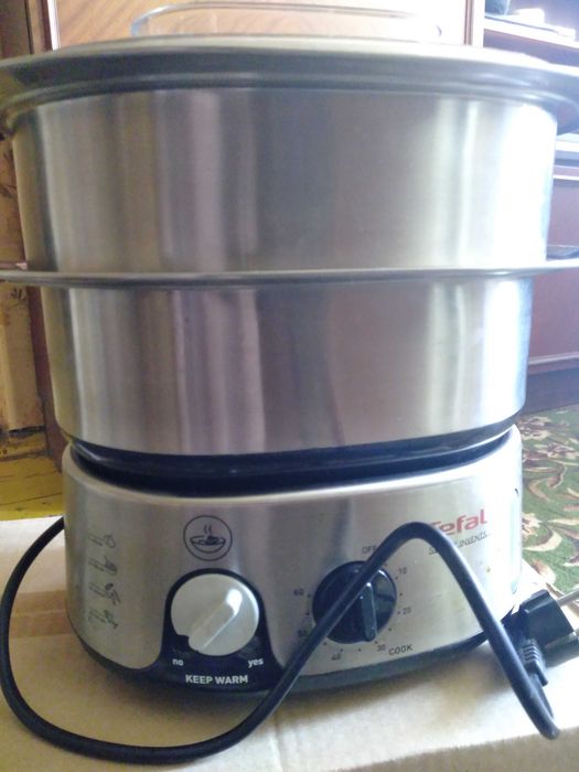 Пароварка Tefal   Simply Invents серебристый