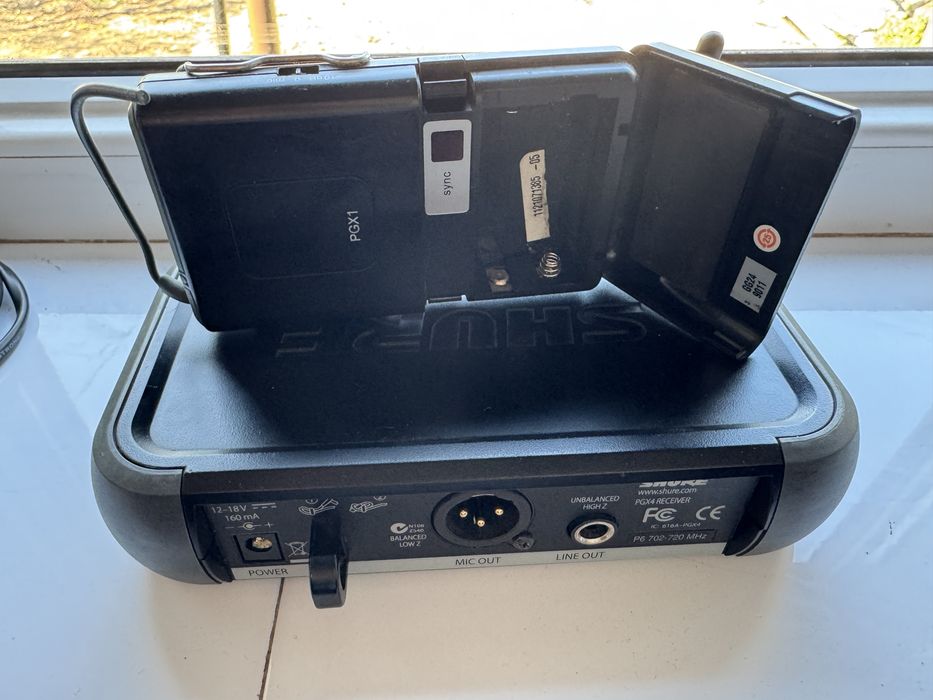 Shure PGX ORIGINAL instrument- microfon tarabana, jack roland inclus