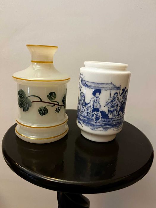Set doua piese w germania opalina anii 70 bibelou bibelouri ieftine