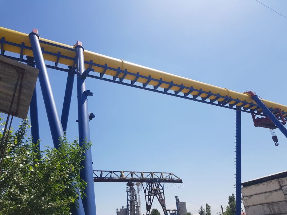 Трубный Козловой кран
