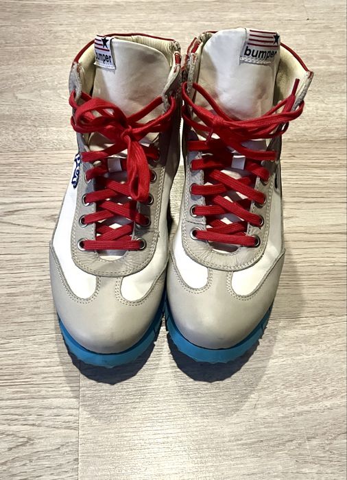 Adidasi gheata din piele