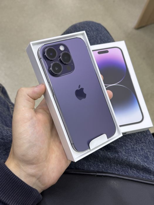 iPhone 14 Pro. Purple.      128Gb 81%