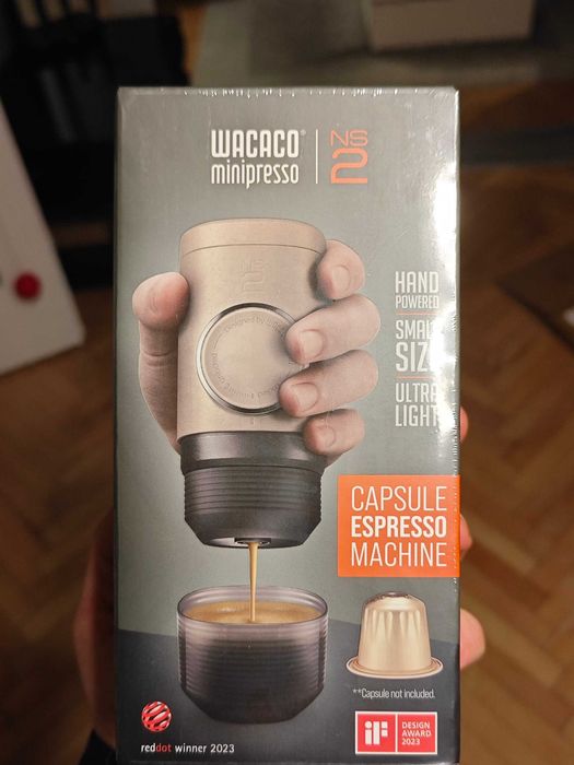 WACACO Minipresso NS2 18.00 bar, БЕЖОВ