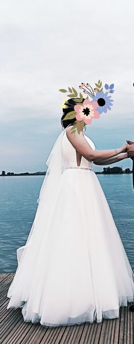 Rochie de mireasa simpla, Altesse Bridal, marime 40